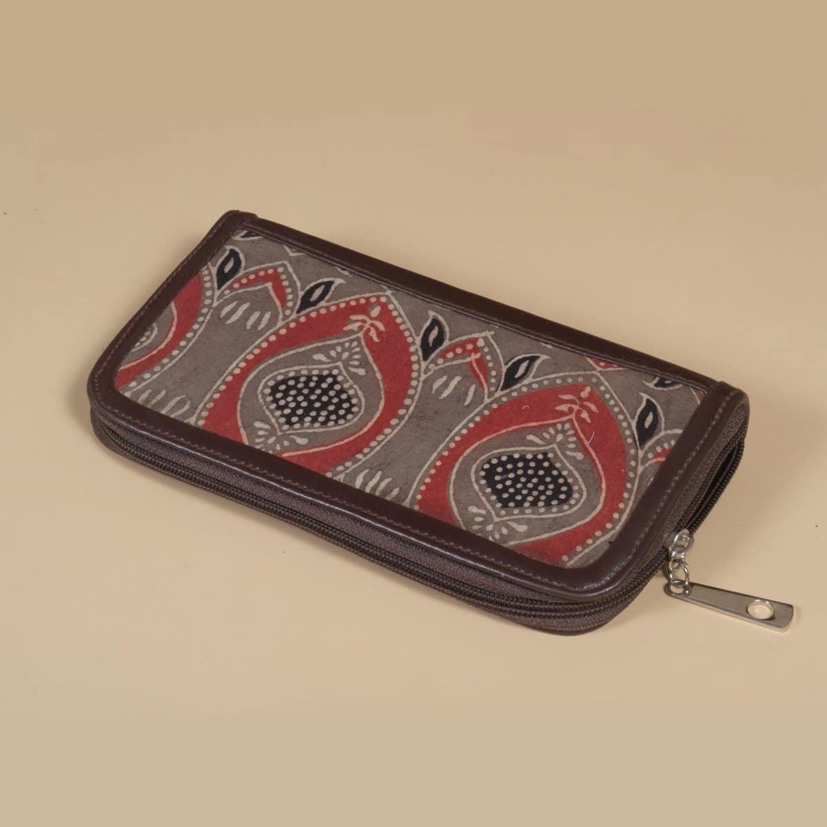 Ikkat HandCrafted Vegan Leather Wallet AvagataSara