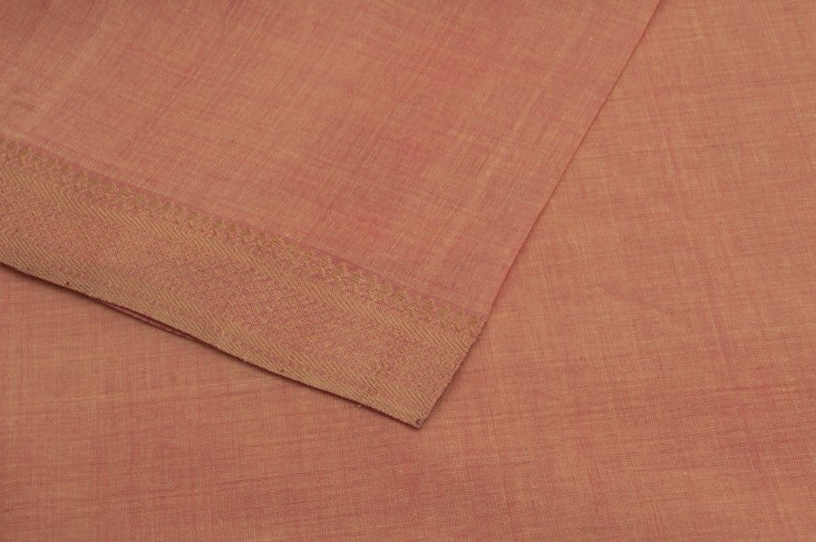 Authentic Handwoven Zari Border Pure Cotton Fabric AvagataSara authentic-handwoven-zari-border-pure-cotton-fabric-avagatasara